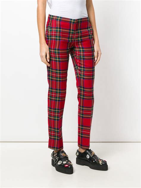 burberry pattern trousers|burberry trousers women.